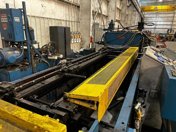 30" x .06" Herr Voss / Herr Voss, hi-speed blanking line, 20000 lb., 20" ID, 72" OD, 125 FPM - Image 4