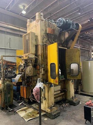 200 Ton, Minster #P2-200-48-44, straight side double crank stamping press, Wintriss SmartPac Control, 4" - Image 2