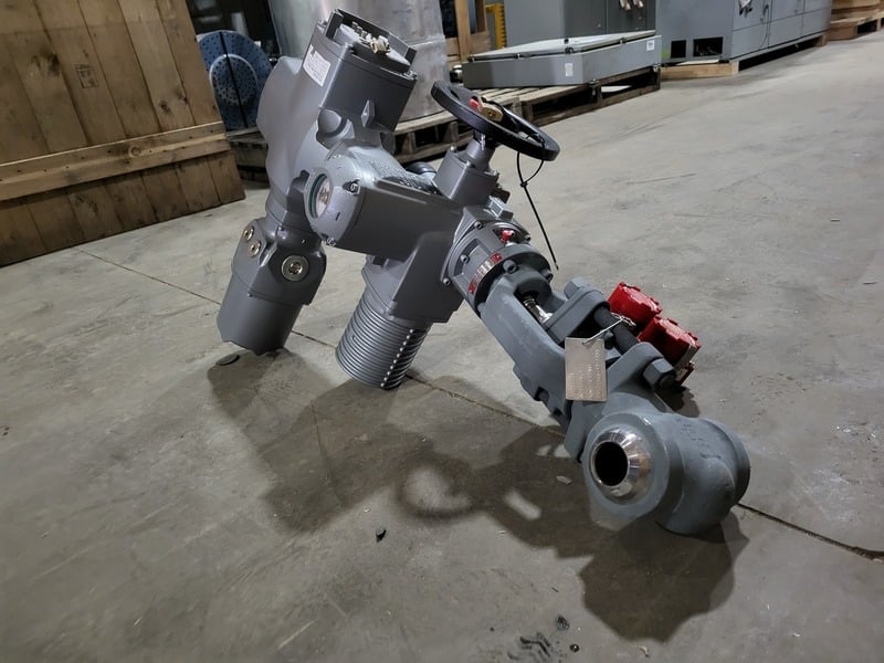 2" HP Valves/Key Valve Technologies #MOV-34100D2, Globe Valve w/Actuator, 179 bar, 19 RPM, 575 VAC, 2014 - Image 5