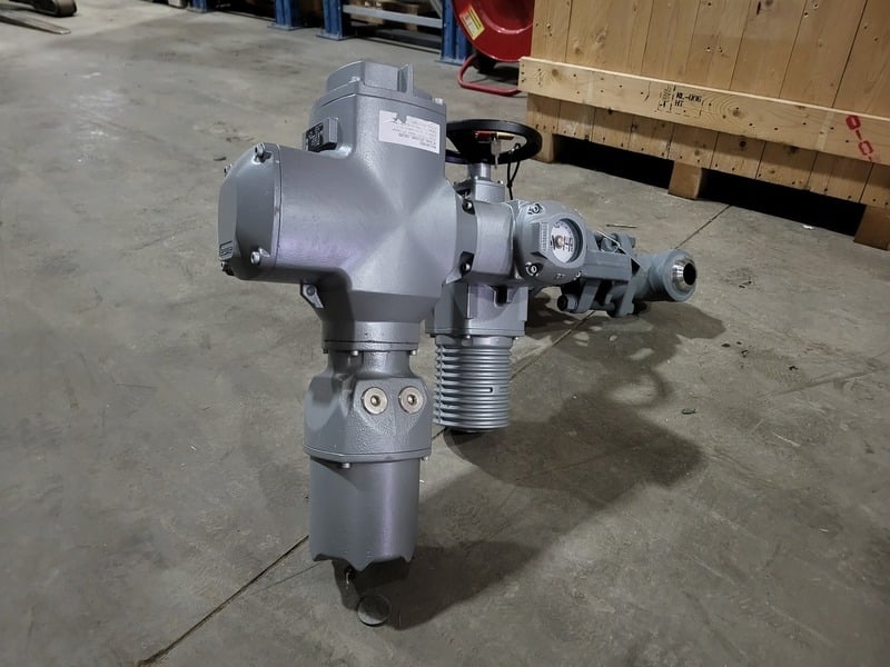 2" HP Valves/Key Valve Technologies #MOV-34100D2, Globe Valve w/Actuator, 179 bar, 19 RPM, 575 VAC, 2014 - Image 7