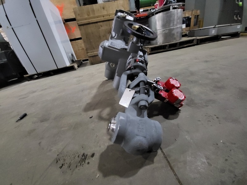 2" HP Valves/Key Valve Technologies #MOV-34100D2, Globe Valve w/Actuator, 179 bar, 19 RPM, 575 VAC, 2014 - Image 8