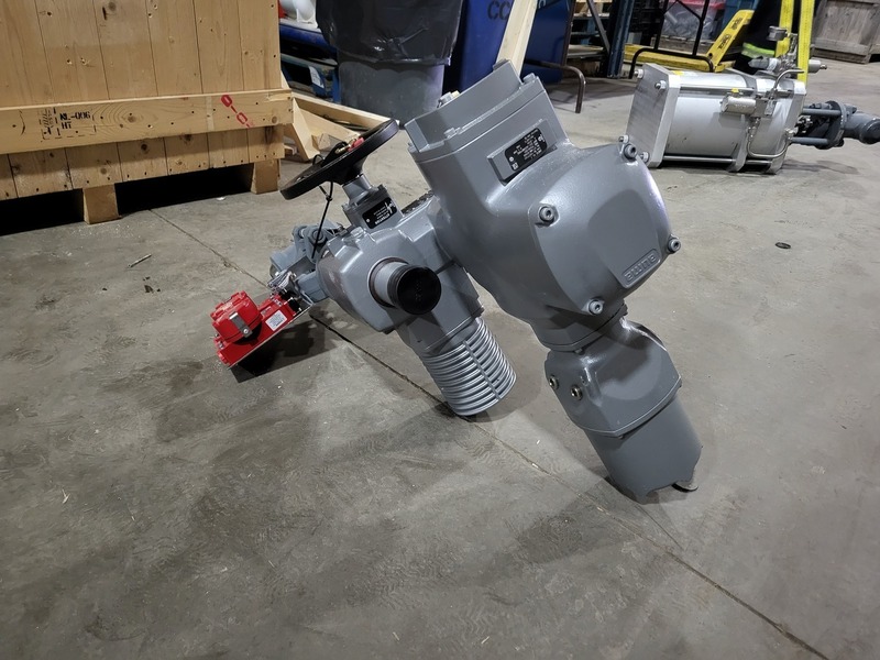 2" HP Valves/Key Valve Technologies #MOV-34100D2, Globe Valve w/Actuator, 179 bar, 19 RPM, 575 VAC, 2014 - Image 9