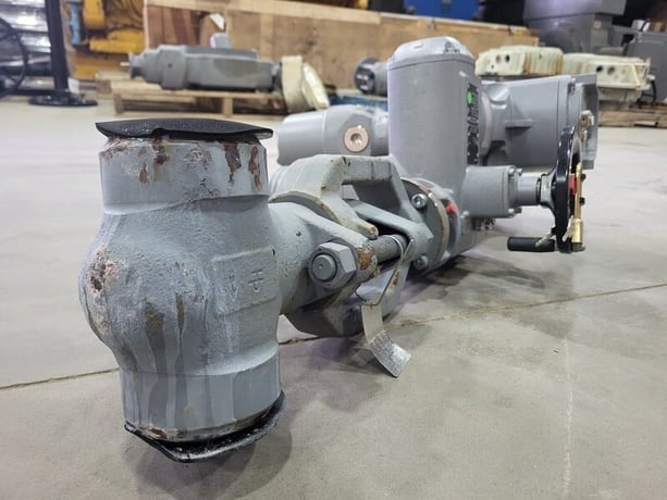 3" HP Valves/Key Valve Technologies #Gate Valve, Gate Valve w/Motorized Actuator, 38 RPM, 2012 - Image 8
