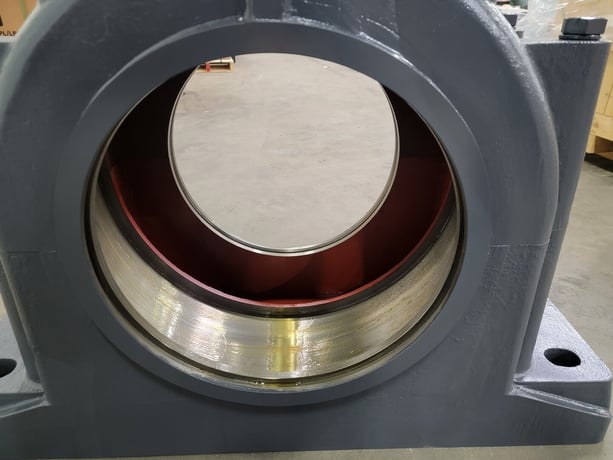 #SD3280D, Split Plummer Block Bearing Housing, 810 mm H x 1170 mm L, 380 mm Shaft & Bore dia., 4 Bolts - Image 4