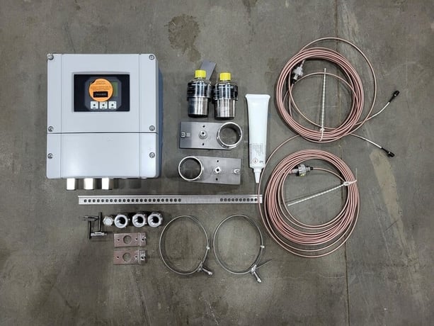 Endress & Hauser #93P, Prosonic Ultrasonic Flowmeter w/Installation Kit, S/N L701AA16000 - Image 1