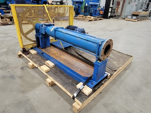 Allweiler AG #AE2E750, Eccentric Screw Pump Assembly, 2 stage pump, 10 HP, 1175 RPM, 2006 - Image 5