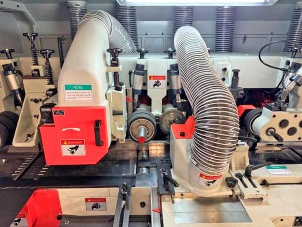 Winter #Timbermax-Deluxe-5-23, feed through moulder, 5-head, 9-1/16" x 6-5/16" capacity, 2018 - Image 8