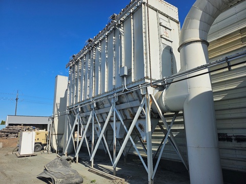 20000 cfm Mikro Pulseaire #BL-50-18-326-1, dust collector, baghouse, 100 HP blower, 2800 sq.ft. media - Image 2