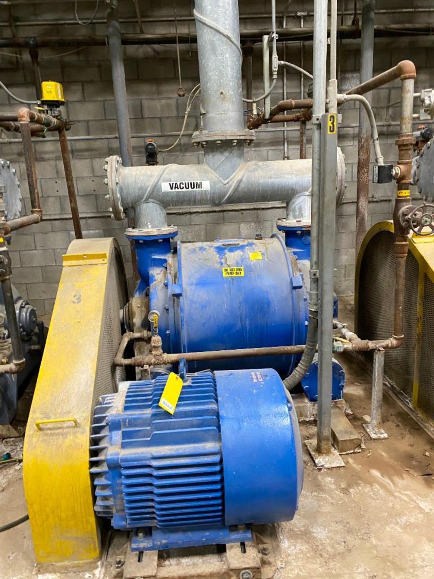 Nash #CL-3002, vacuum pump, water cooled, Marathon 150 HP motor, remanufactured 2022 - Image 4