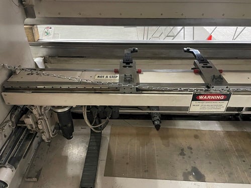 175 Ton, Wysong #PHS175-120, 7-Axis CNC hydraulic press brake, 10' overall, 102" between housing, 8" stroke - Image 2