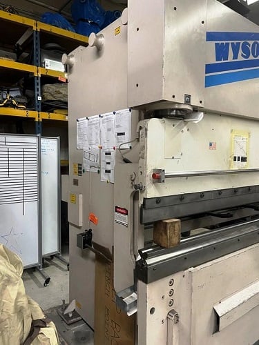 175 Ton, Wysong #PHS175-120, 7-Axis CNC hydraulic press brake, 10' overall, 102" between housing, 8" stroke - Image 5