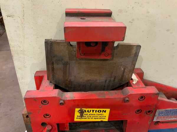 2"-8" Channel shear attachment, Piranha, 1/2"slug, fir Piranha ironworker, serial #3024 - Image 10