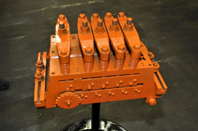 6" x .06" Durant #MSC29, straightener, 9-roll, entry pinch rolls, pull-through straightener - Image 6