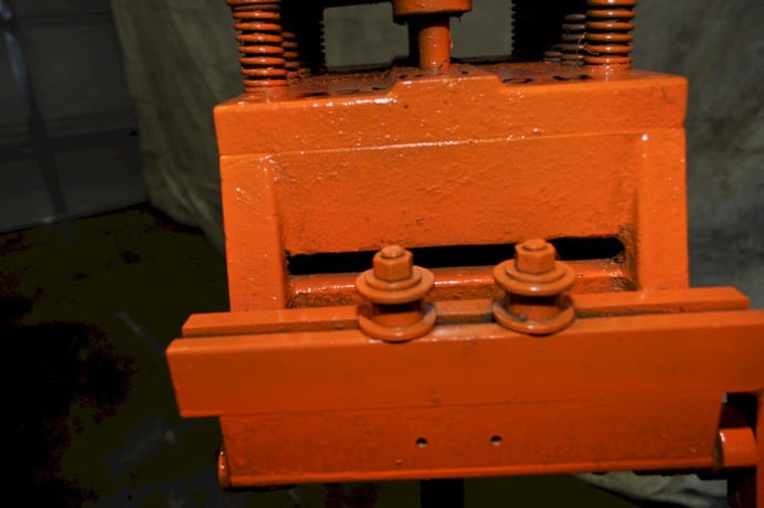 6" x .06" Durant #MSC29, straightener, 9-roll, entry pinch rolls, pull-through straightener - Image 9