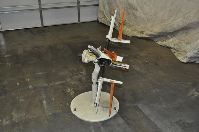 300 lb. Littell #300, non-motorized uncoiler, 8" mandrel, 36" outside dimensions, 10"-20" ID, manual - Image 5