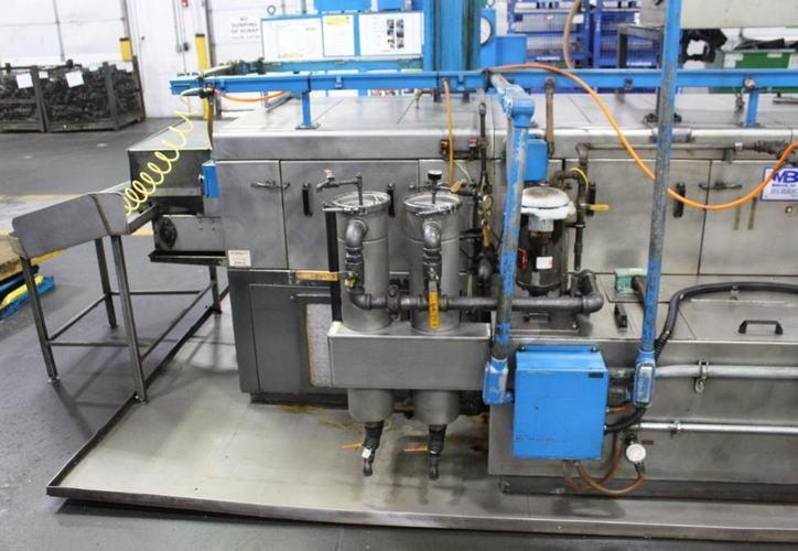 Midbrook #G5024W1R1B0, 3-stage parts washer, 24" W x 12" H, elect heated wash/rinse, 4' Regen blow-off, 2001 - Image 9
