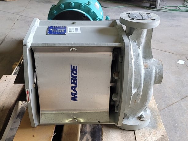 165 GPM, Mabre Pump #WPV-R, Centrifugal Process Pump, 53 m head, 3550 RPM, 275 psi, 2" x 3" x 9", 2006 - Image 1