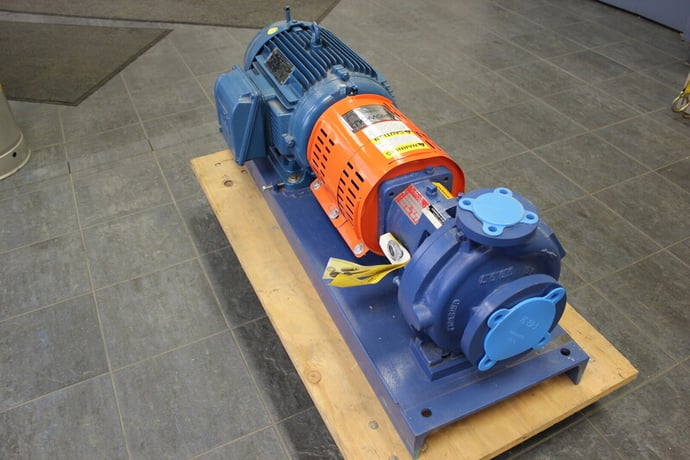 176 GPM, Griswold #S-AB-10020, Pump, 45 m head, 20 HP, 3520 RPM, 230/460 V, 3x1.5x8 size, 40 cu.m/hr, 2011 - Image 3