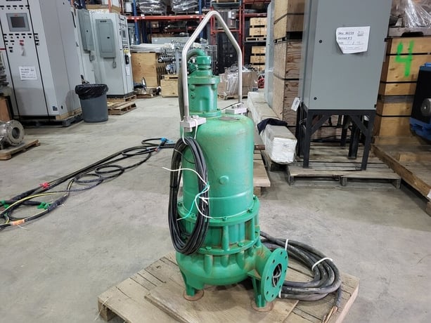 790 GPM @ 232' TDH, Pentair-Hydromatic #S4LRC4000M5-2, Submersible Solids Handling Pump, 40 HP, 3450 RPM, 575 - Image 4