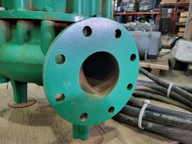 790 GPM @ 232' TDH, Pentair-Hydromatic #S4LRC4000M5-2, Submersible Solids Handling Pump, 40 HP, 3450 RPM, 575 - Image 9