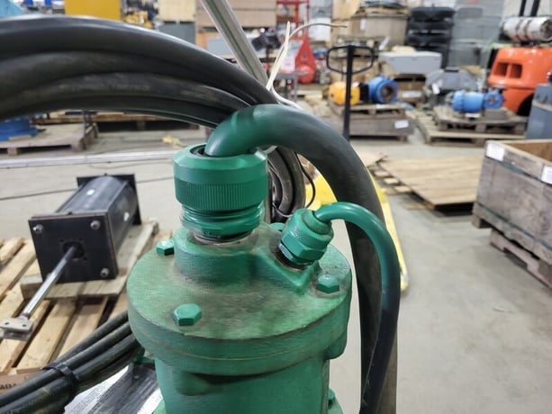 790 GPM @ 232' TDH, Pentair-Hydromatic #S4LRC4000M5-2, Submersible Solids Handling Pump, 40 HP, 3450 RPM, 575 - Image 10
