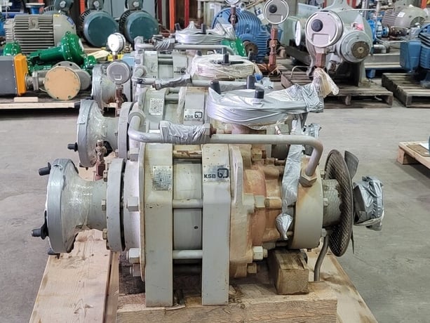 376 GPM, KSB #HGM-3/4, Multi-Stage Pump, 800 psi, 3576 RPM, 2005 - Image 4