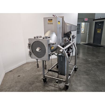 Stainless Steel Cheese Screw Extruder, 15 HP, 12" x 56" auger - Image 3