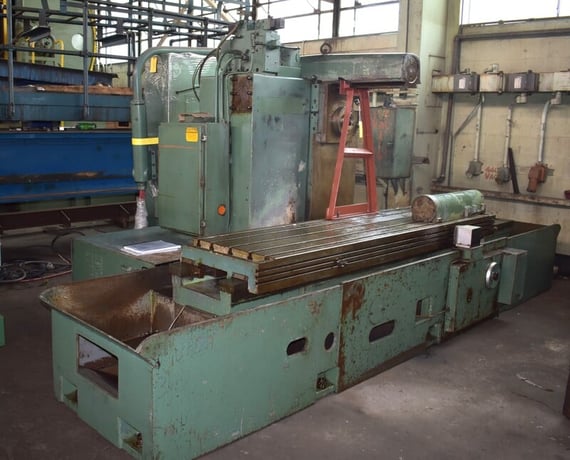 Cincinnati Milacron #425-266 Hypowermatic, horizontal-spindle production mill, rise & fall head travel - Image 1