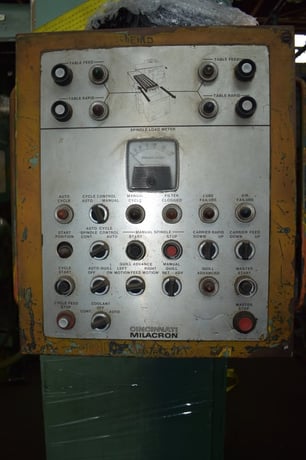 Cincinnati Milacron #425-266 Hypowermatic, horizontal-spindle production mill, rise & fall head travel - Image 6