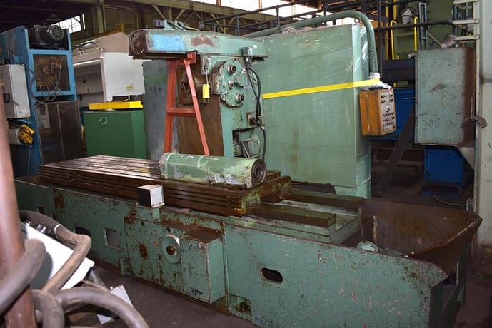 Cincinnati Milacron #425-266 Hypowermatic, horizontal-spindle production mill, rise & fall head travel - Image 8