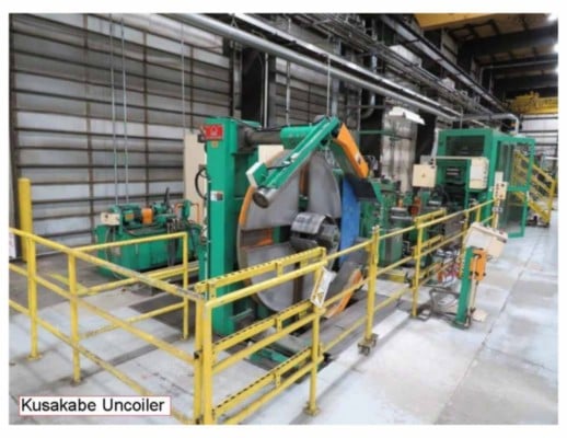 2.38" Kusakabe, 60.5mm Stainless Steel rafted laser tube mill - Image 1
