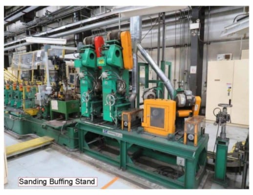 2.38" Kusakabe, 60.5mm Stainless Steel rafted laser tube mill - Image 4