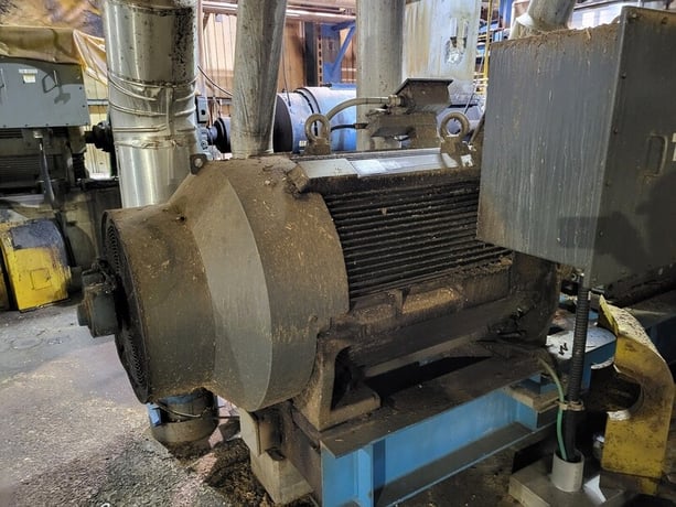 Screw Feeder w/ 750 HP Motor & Gearbox, 1789 RPM, 4000 V, 12.56:1 Ratio, 1800/143 speed - Image 9