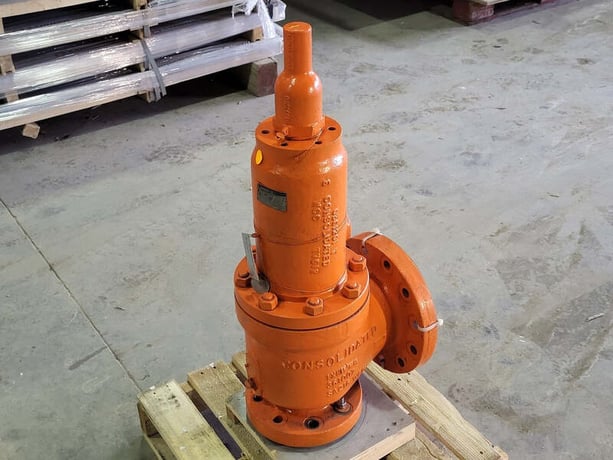 4" x 6" Consolidated #1910-30NC-2-H1-MS-31-RF-LA-SG5-SPEC, Safety Relief Valve, Class 300, 6650.74 LPM - Image 9