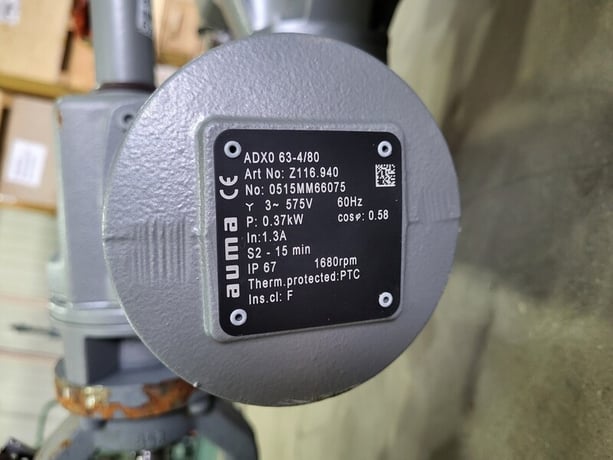 2" HP Valves, Globe Valve w/ Actuator SAEXC 07.5-F10, Class 2500, ASME B16.34, Stem 17Cr, 2015 - Image 3