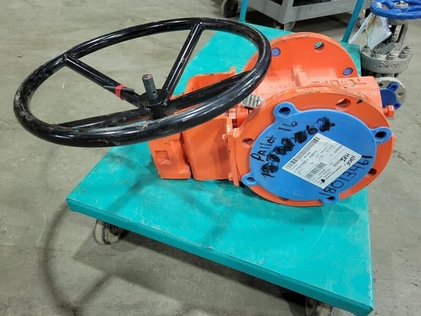 6" Tuflin Xomox #061EG, Plug Valve, Class 150, Seat/Liner PFA, 400 Deg F - Image 5