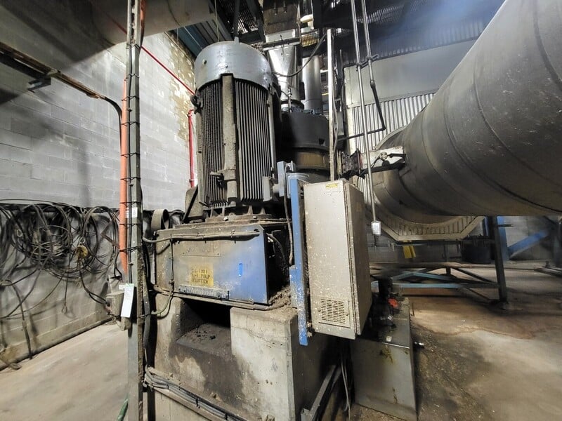 Andritz, Pulp Flash Drying System w/ Fluffer, Air Tanks, Heating Element - Image 9