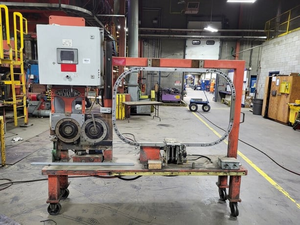 Gerrard Ovalstrapping #9000, Automatic Tying/Strapping Machine, S/N 430 - Image 1