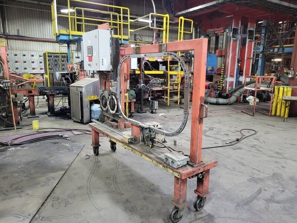 Gerrard Ovalstrapping #9000, Automatic Tying/Strapping Machine, S/N 430 - Image 3