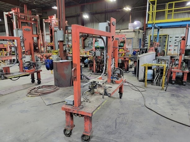 Gerrard Ovalstrapping #9000, Automatic Tying/Strapping Machine, S/N 430 - Image 4