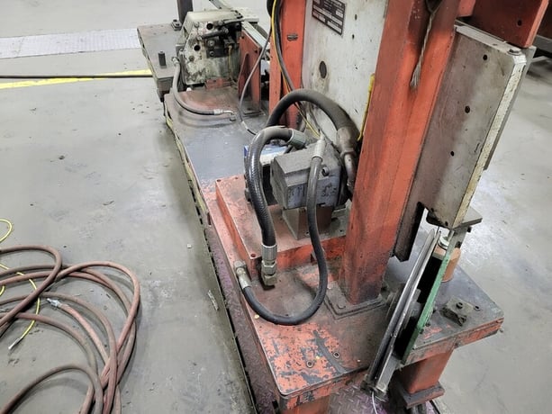 Gerrard Ovalstrapping #9000, Automatic Tying/Strapping Machine, S/N 432 - Image 6