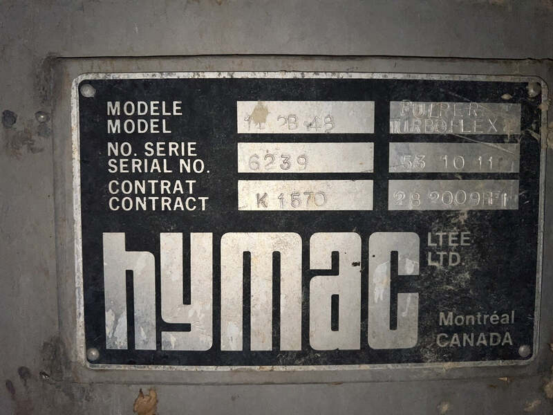 Hymac #14-2B-48, Turboflex Pulper - Image 2