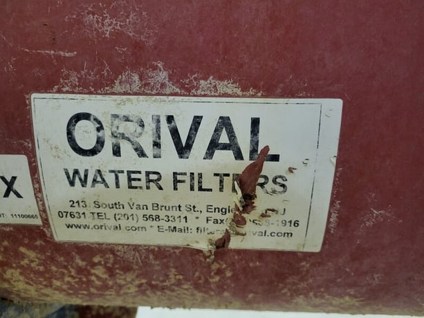 Orival #Ore/A-10-PX, 10" Automatic Self-Cleaning Water Filtration System, 2400 GPM, 150 Psig, 150 deg. F - Image 7