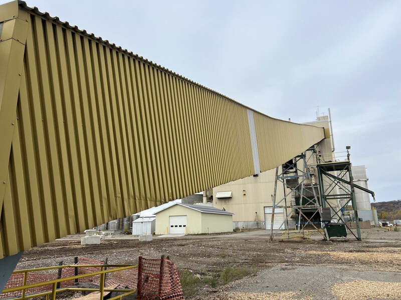 Outdoor Conveyor System, 8 Sections, 91.174 m Overall Length, 30" width Conveyor, 9' 8-1/8" Length per - Image 5