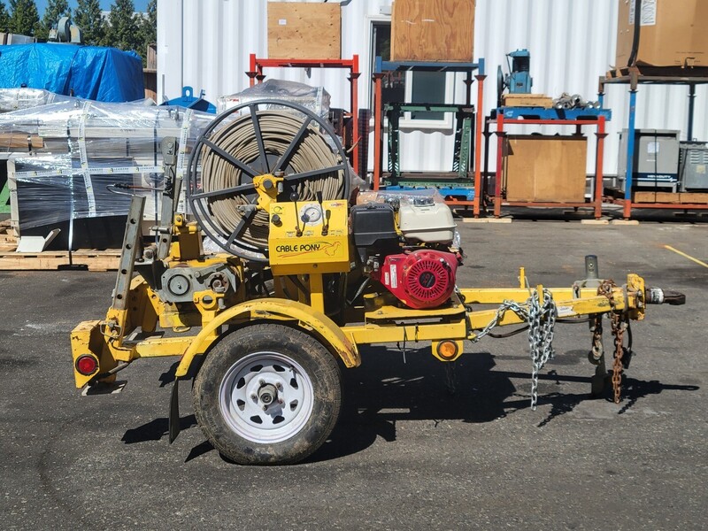 GMP #Cable Pony, Hydraulic Winch, 1000 kg Pulling capacity, 0-250 bar Tension Indicator, 88 mm Bore & 64 mm - Image 10