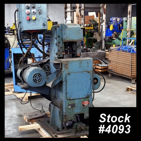 25 Ton, Yoder #P25, cut-off press, 2.25 stroke, 6" SH - Image 1