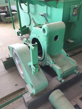 700 Ton, Loewy, 5x17" billet, die slide, stump shear, Rexroth hydraulic, new PLC controls, reconditioned - Image 6