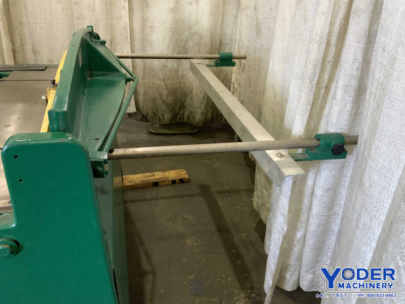 16 gauge x 4.4' National #NH5216, hydraulic squaring shear, 26" back gauge, 3 HP, 25 SPM, 2003 - Image 6
