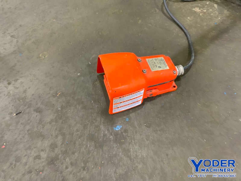 16 gauge x 4.4' National #NH5216, hydraulic squaring shear, 26" back gauge, 3 HP, 25 SPM, 2003 - Image 7