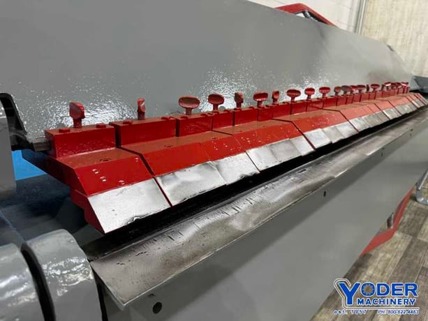 14 gauge x 10' Dreis & Krump #W37, box & pan finger brake, manual clamping - Image 3